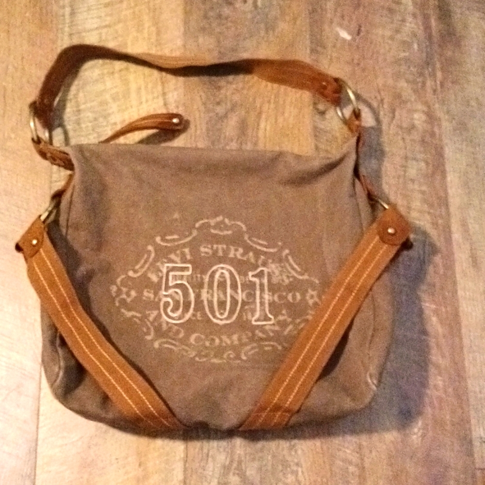 Levi Straus Denim Bag Brown 🖤🖤🖤rare